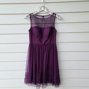 Eliza J Eggplant Summer Dress